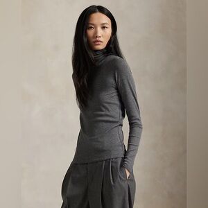 Ralph Lauren NWT Stretch-Blend Turtleneck, Size: M